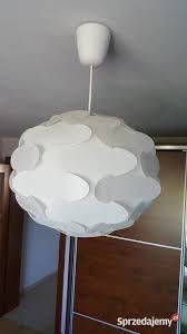 lampa ikea duża biała
