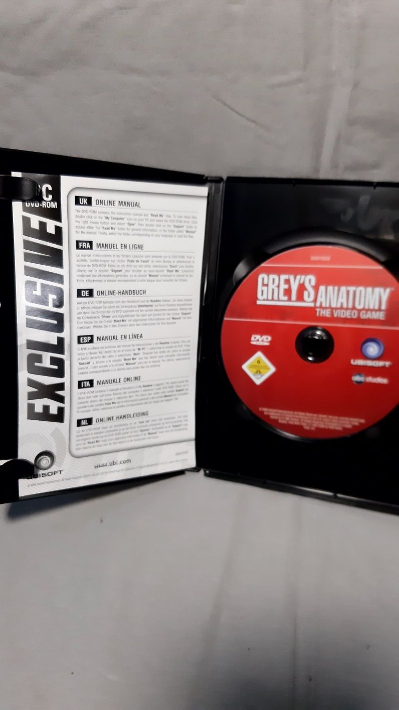 Jogo PC Grey's Anatomy