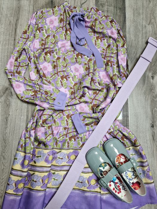 Sukienka Wu side Uni +pasek xs s m l xl 2xl