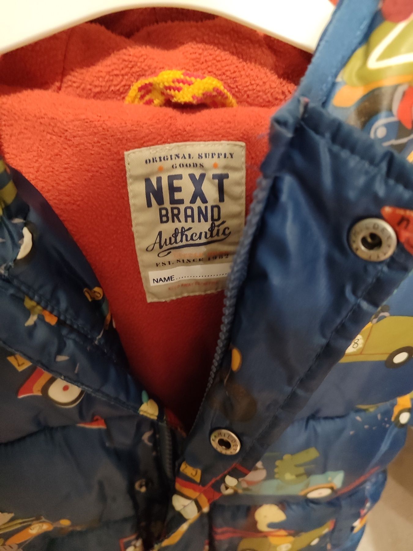 Тепла куртка на хлопчика 2-3 роки Next