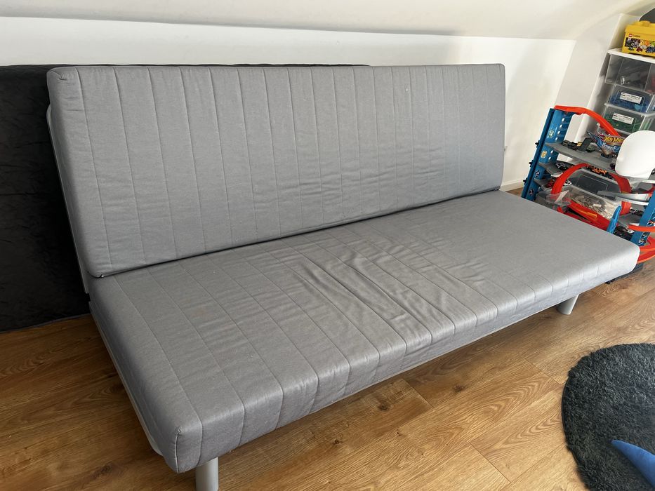 Sofa łożko kanapa wersalka Ikea Beddinge 140X200 materac stelaż