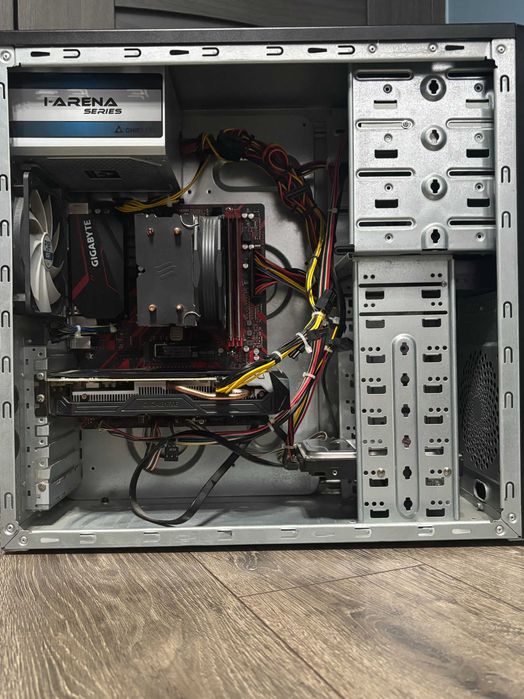 Komputer do gier i pracy – Ryzen 5 1600X, GTX 1060, 16 GB RAM, SSD+HDD