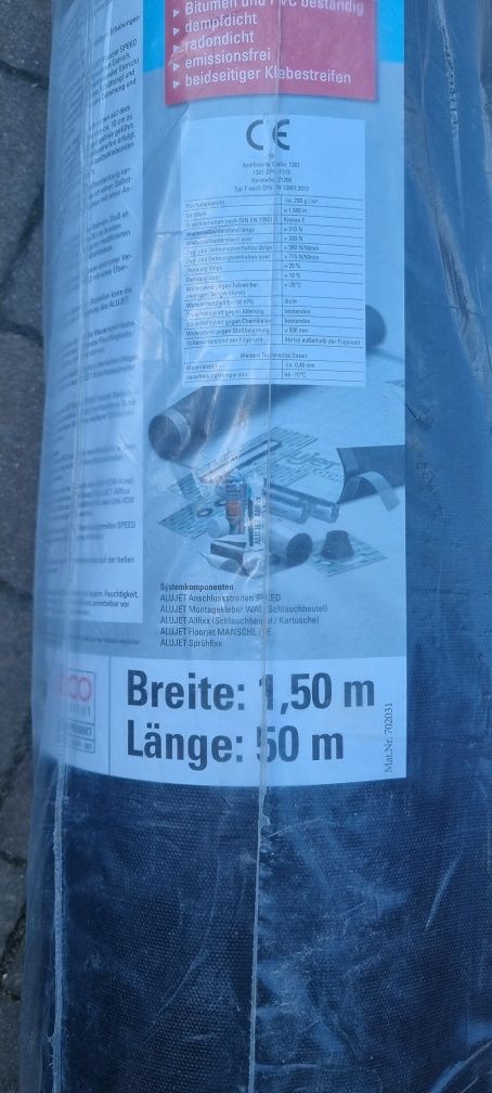 Membrama hydroizolacyjna Alujet Floorjet Speed rolka 1.5 x 50m Taśma