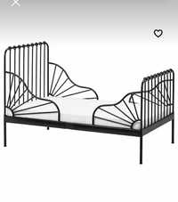 Łóżko IKEA z materacem regulowanej długošci