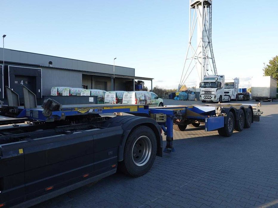 Naczepa podkontenerowa Broshuis 3UCC-39 2012r