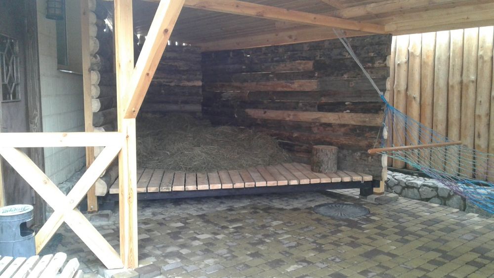 Баня. Лазня на дровах.