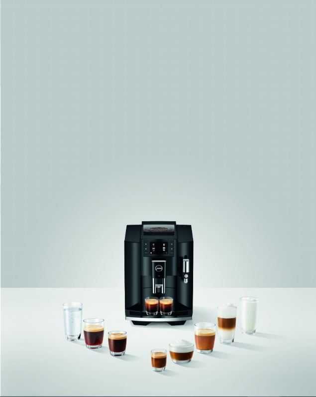 JURA E8 (EC) Piano Black, Najnowszy model, 2 lata gwarancji