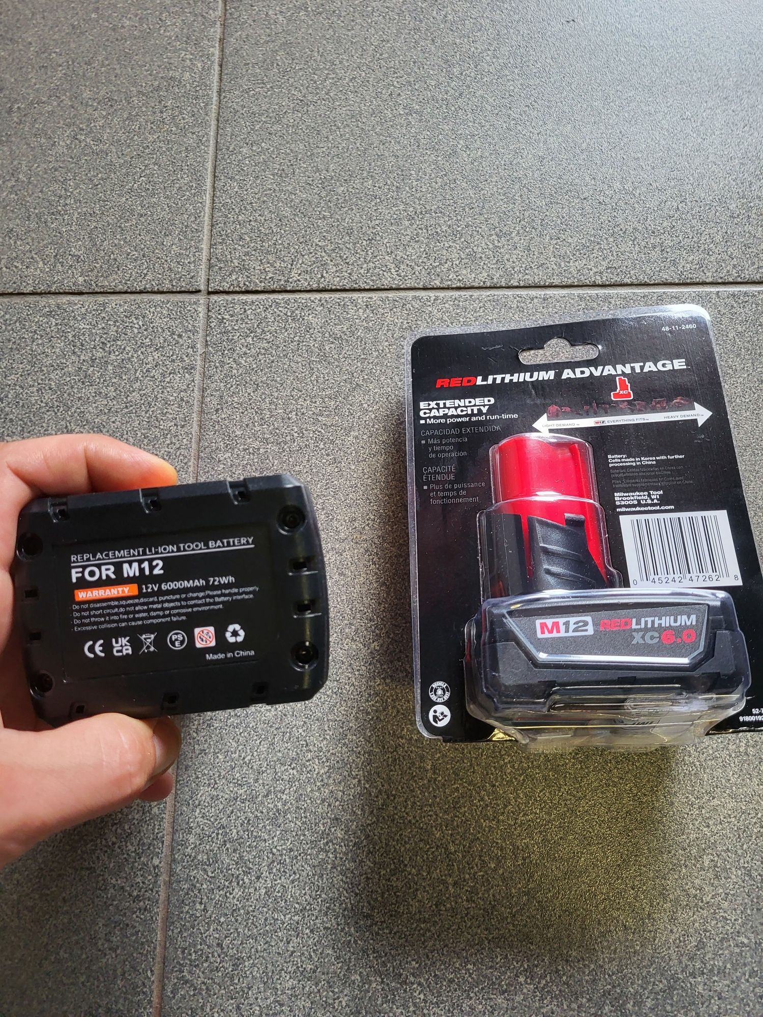 Акб акумулятор milwaukee M12 6 ампер