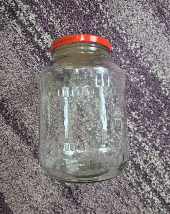 Zestaw 6 sztuk słoików po 2,5 l z zakrętkami