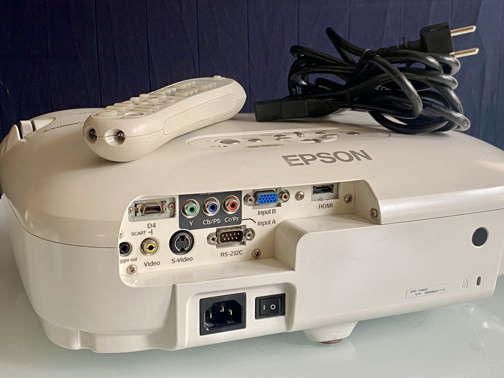 Epson EMP-TW520 Projektor Rzutnik HD Ready 3LCD W Pelni Sprawny
