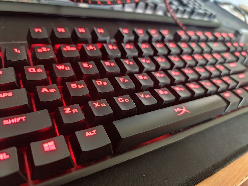 Klawiatura HyperX Alloy FPS Pro Cherry MX Red HX-KB4RD1-RU