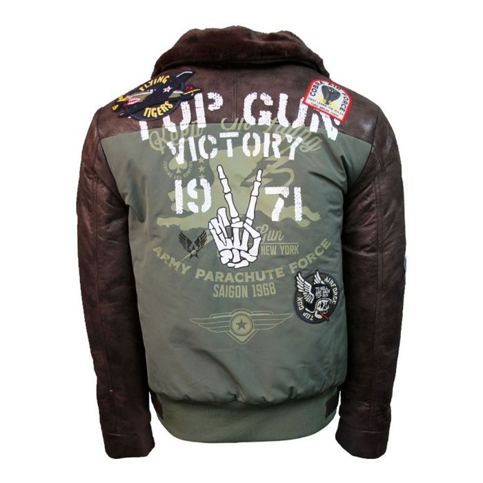 Оригинальная куртка Top Gun (Топ Ган) "Victory" Vintage Bomber, USA