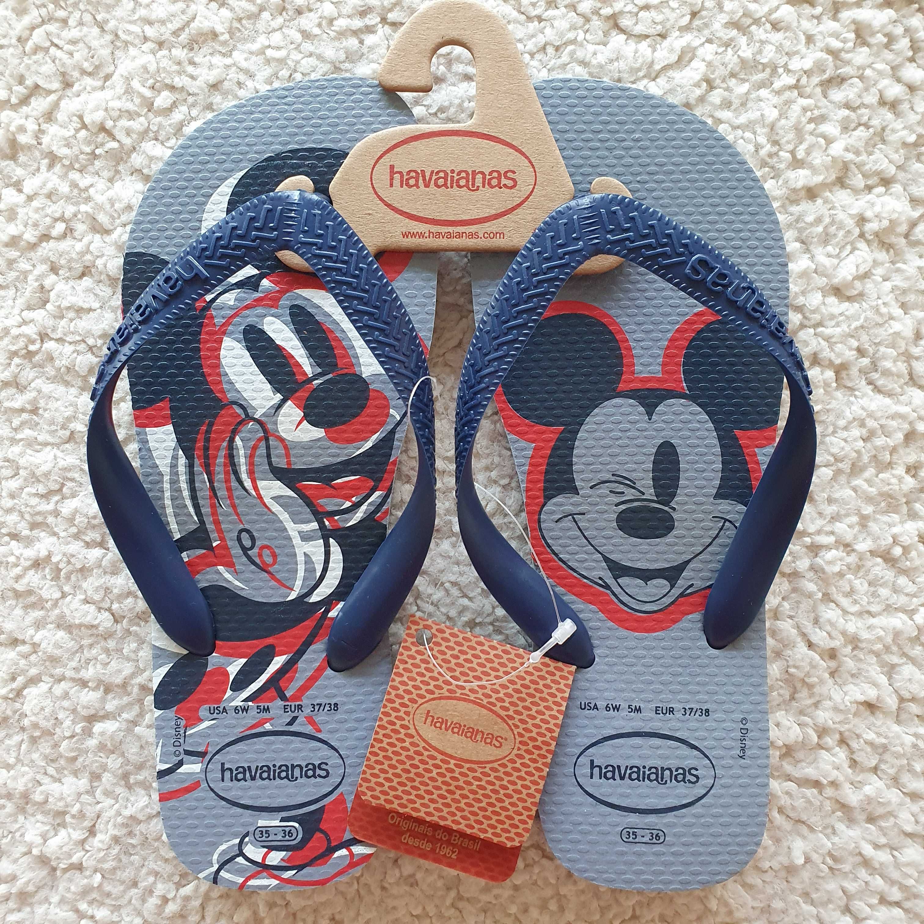 Chinelos Havaianas novos, tamanho 35-36