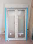 Porta e janela em PVC novos