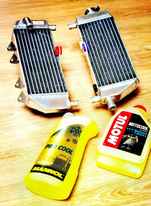Radiadores Yamaha YZ250 do 2002 a 2014 Alumínio Alta Performance