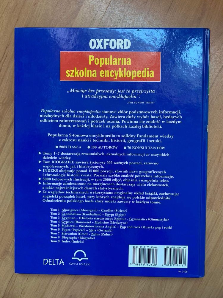 Części 3 oxford encyklopedia