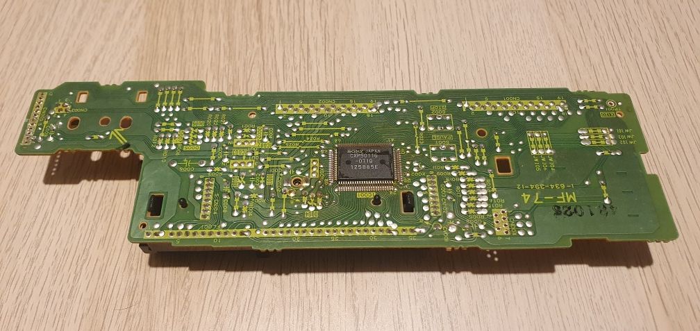 Płytka wyświetlacza VFD  wyświetlacz magnetowid Sony