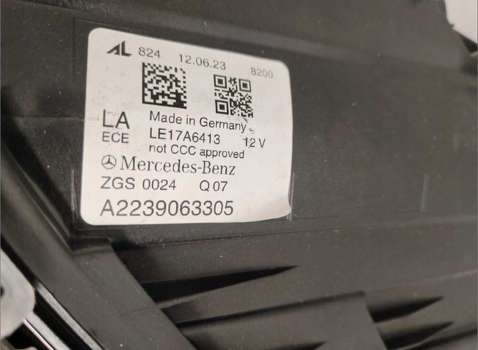 Фари Mercedes S CLASS W223 LIFTING Комплект ПРАВА ЛІВА A2139063305
