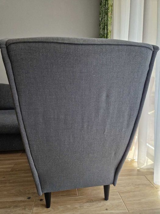 Fotel IKEA Strandmon USZAK bez podnóżka