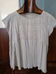 T-shirt cinza claro da Sfera