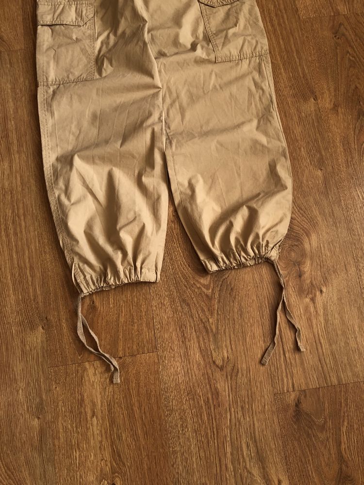 Карго штаны парашуты на утяжках широкие baggy sk8 y2k rap