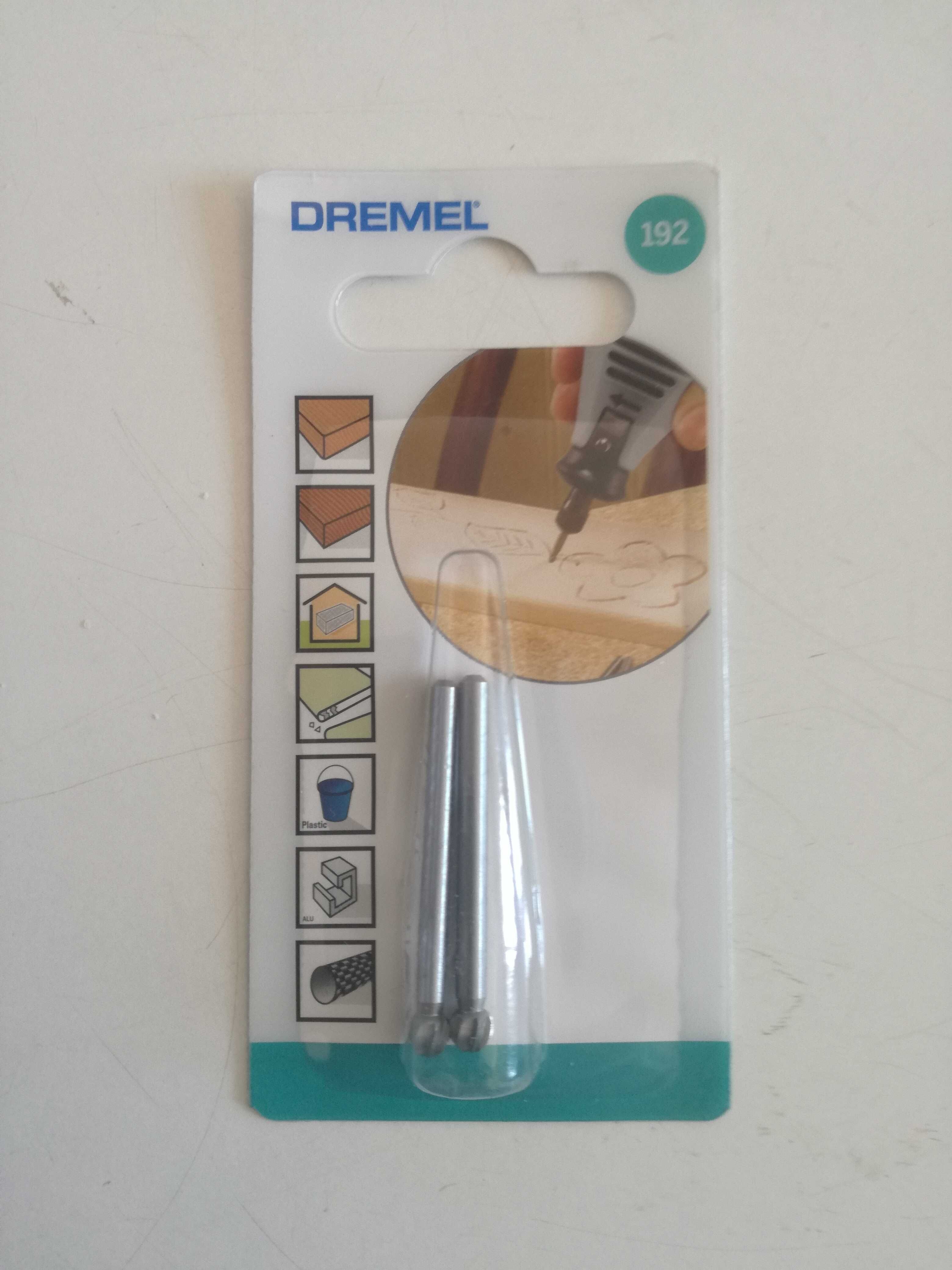 Fresa dremel 192 + dremel 194 de alta velocidade novas