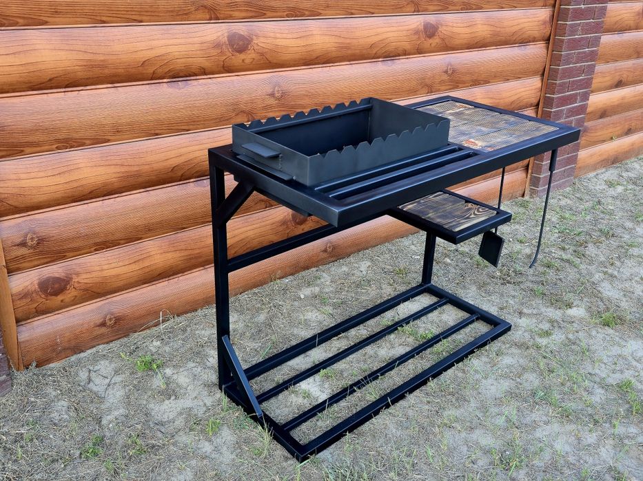 Каркасний мангал лофт, loft, гриль для барбекю