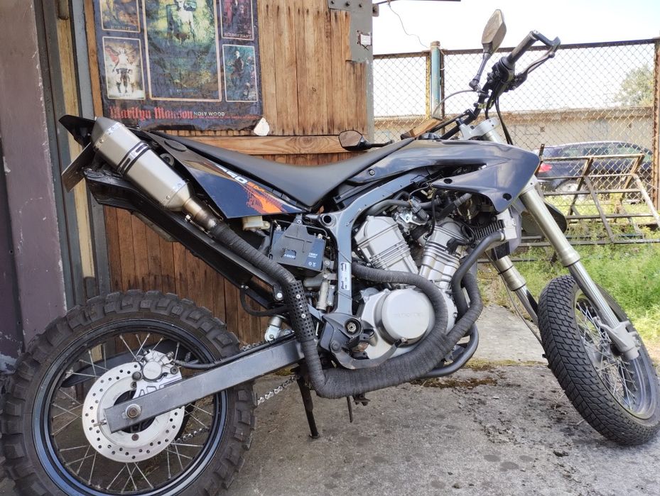 honda 650 transalp fmx supermoto funbike
