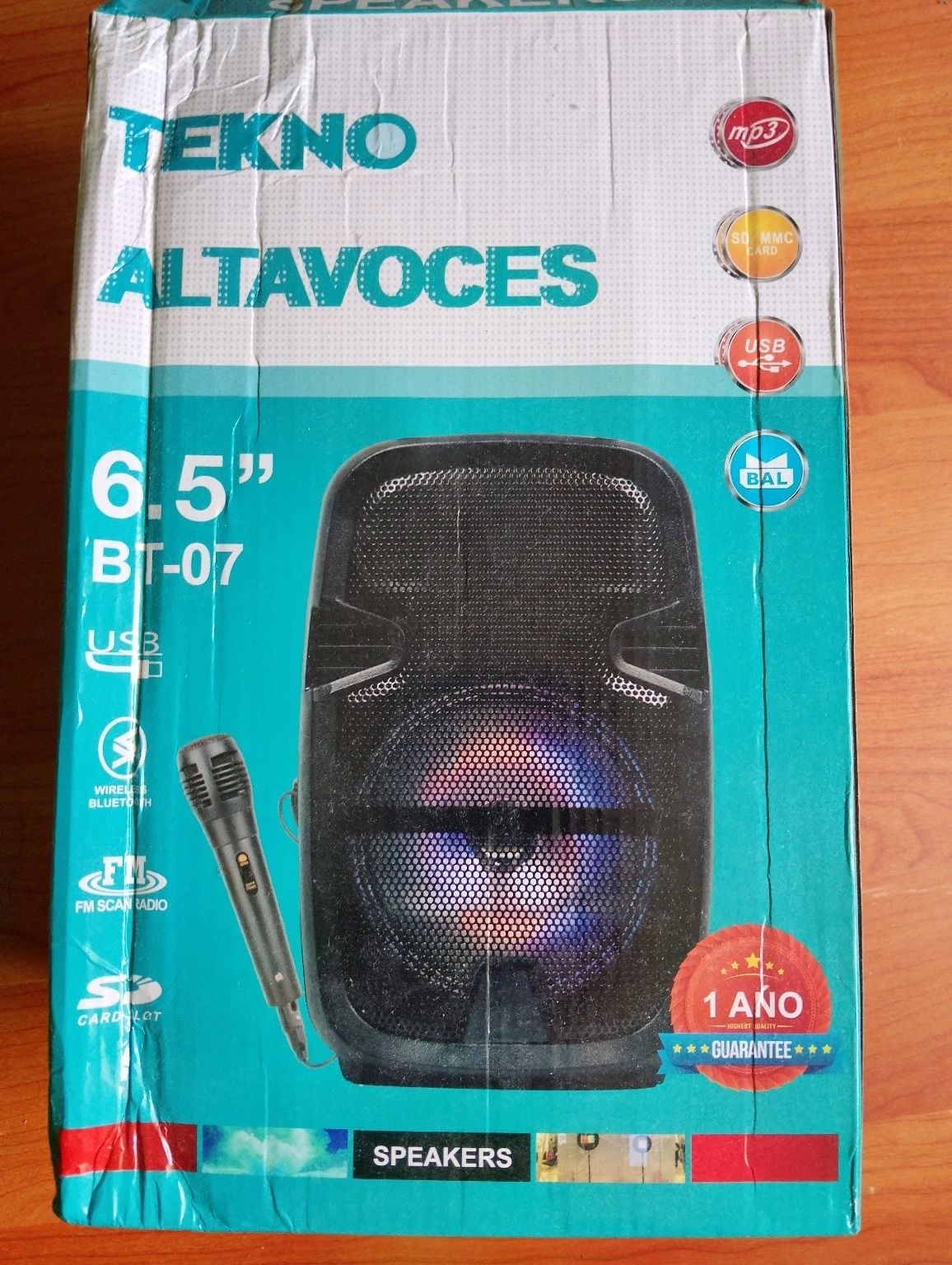 Продам колонку Tekno BT-07