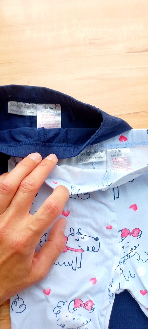 Legginsy dla dziewczynki 86