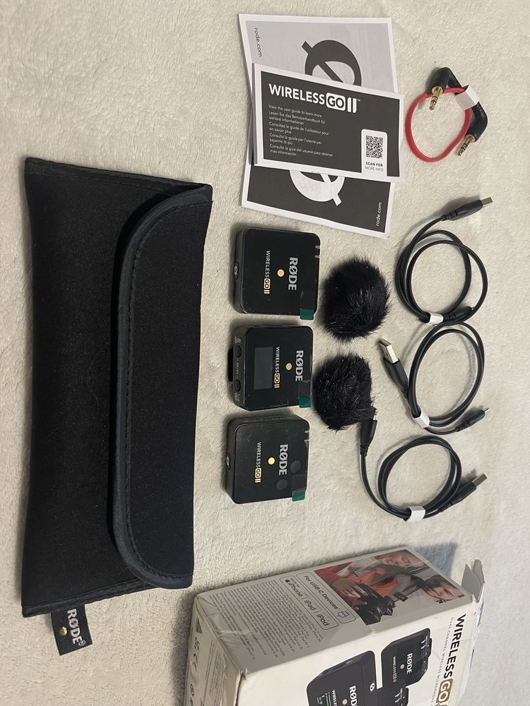 Rode Wireless go ii | Go 2 | mikrofony