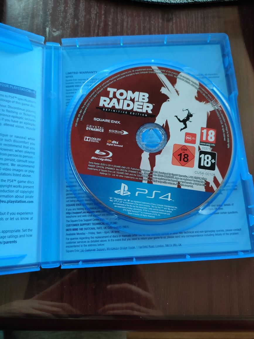 Tomb Raider Definitive Edition ps4