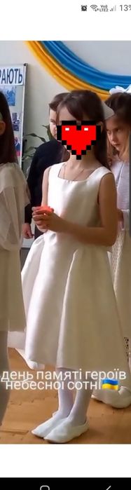 Плаття біле Monsoon для дівчинки,сукня на перше причастя