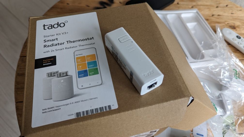 Mostek TADO V3+ termostat zestaw