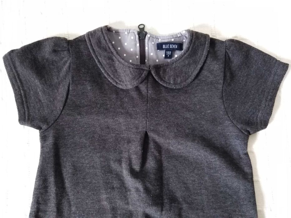 Vestido Curto Negro Blue Seven 7