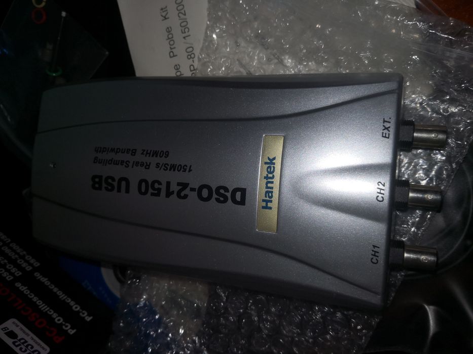 Hantek DSO2150 USB Osciloscópio 60 Mhz 2 canais