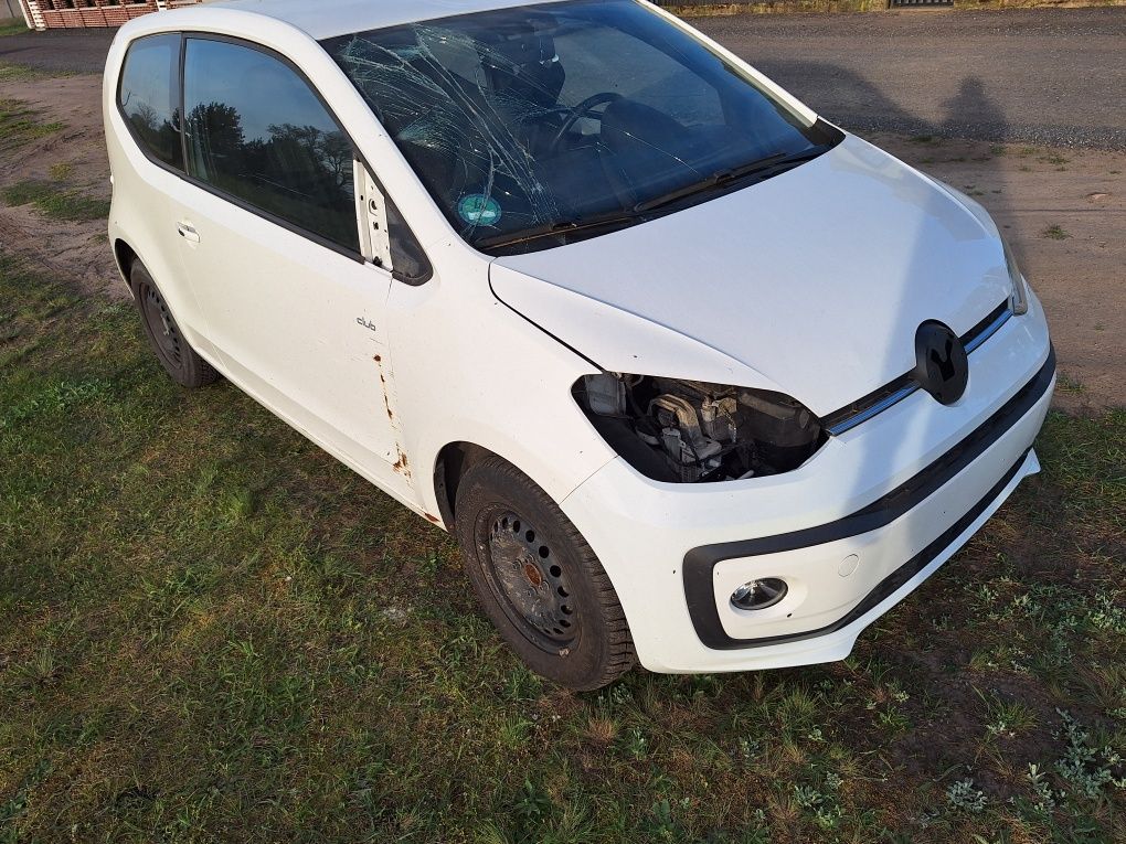 Vw UP ! Lift 1.0 Mpi 2016r 101tys.km czarny sufit siedzenia kratka