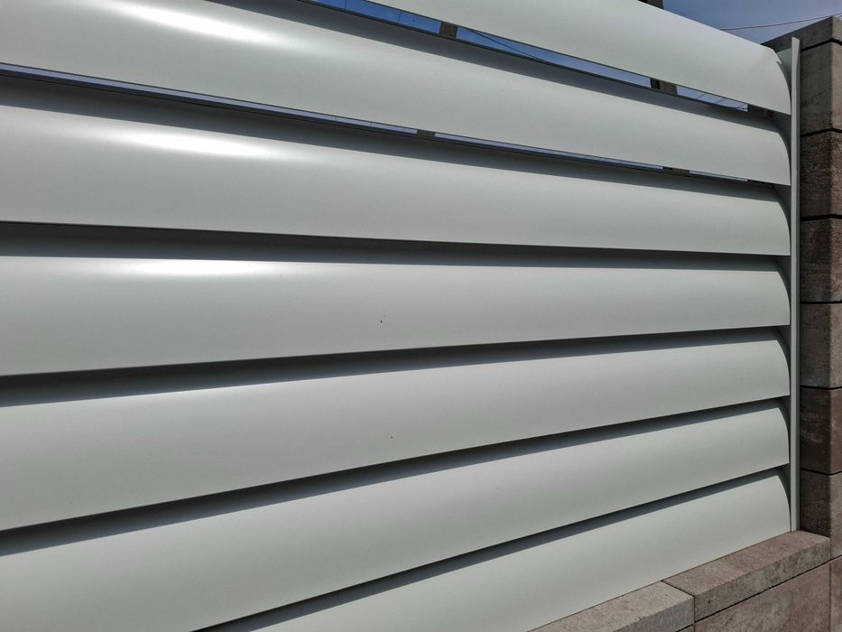 Ogrodzenie żaluzjowe premium, ogrodzenie posesyjne nowoczesne