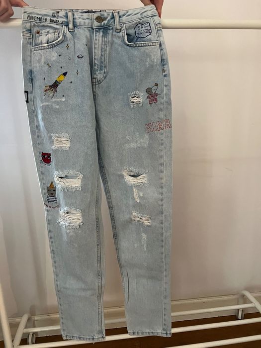 Jeansy Pull&Bear rozm 36 wyjątkowe