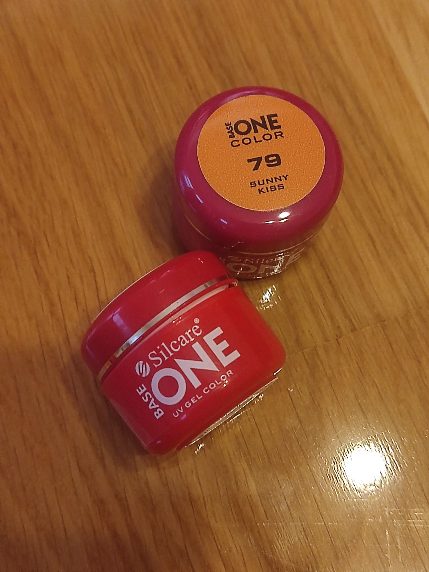 Nowy żel do paznokci silcare base one color UV gel 79 sunny kiss mani