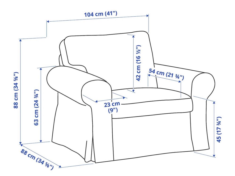 SOFÁ 3 Lugares + POLTRONA com capas amovíveis