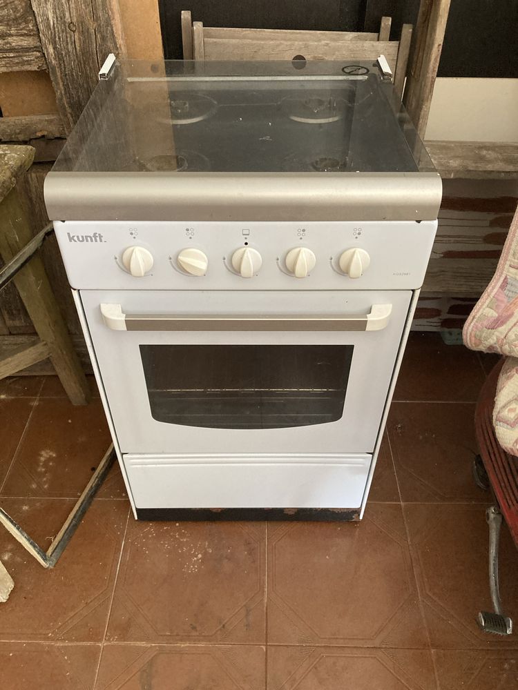 Forno e fogao a gas de botija
