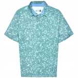 Kjus Motion Printed Koszulka Polo Męska Comfort Fit Wzór Camo Logo 54