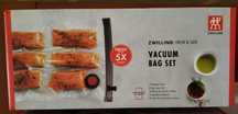 Conjunto Zwilling - Vacuum Bag Set e Vacuum Pump (NOVO)