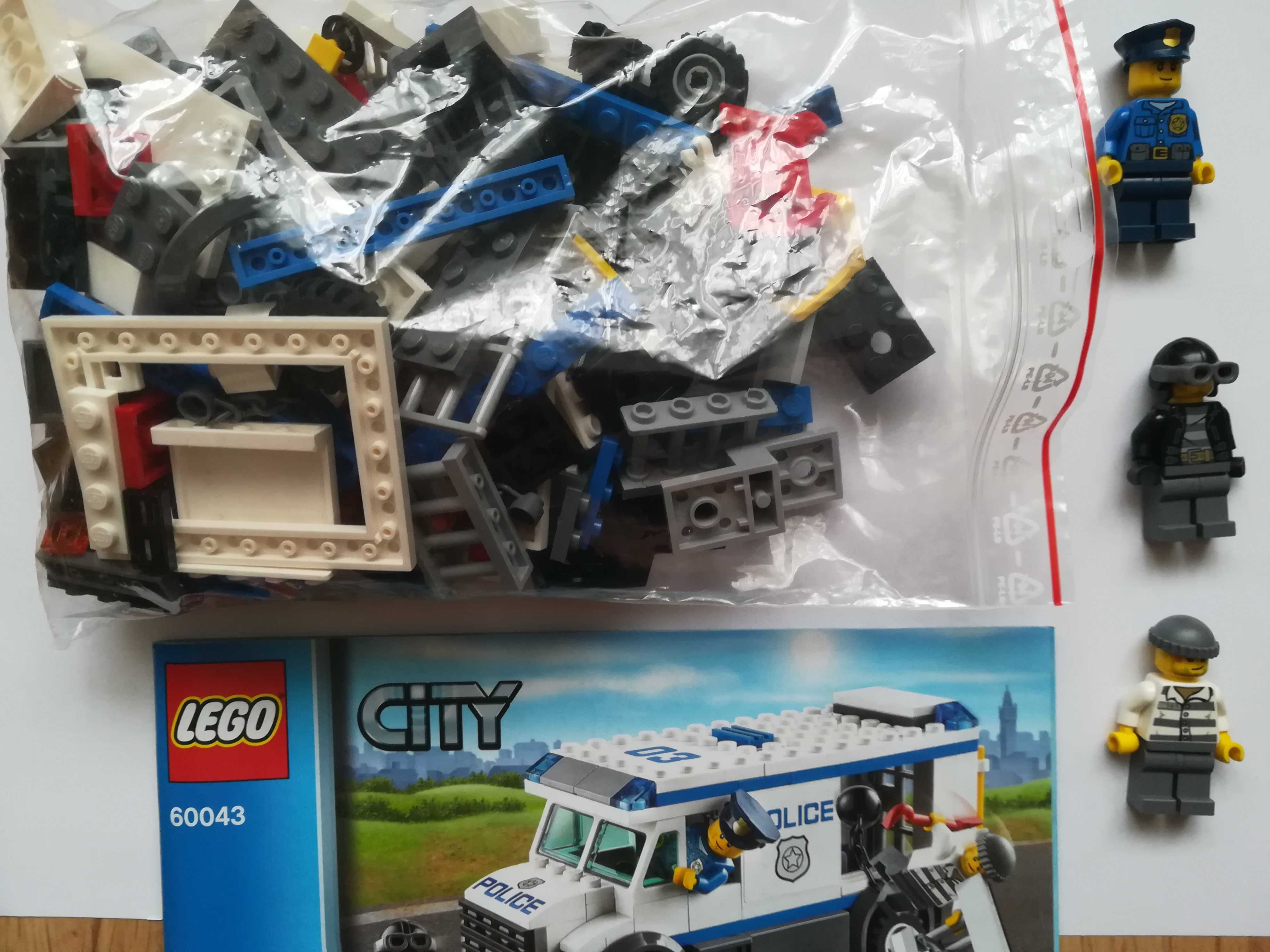 LEGO Prisoner Transporter 60043  KOMPLETNY