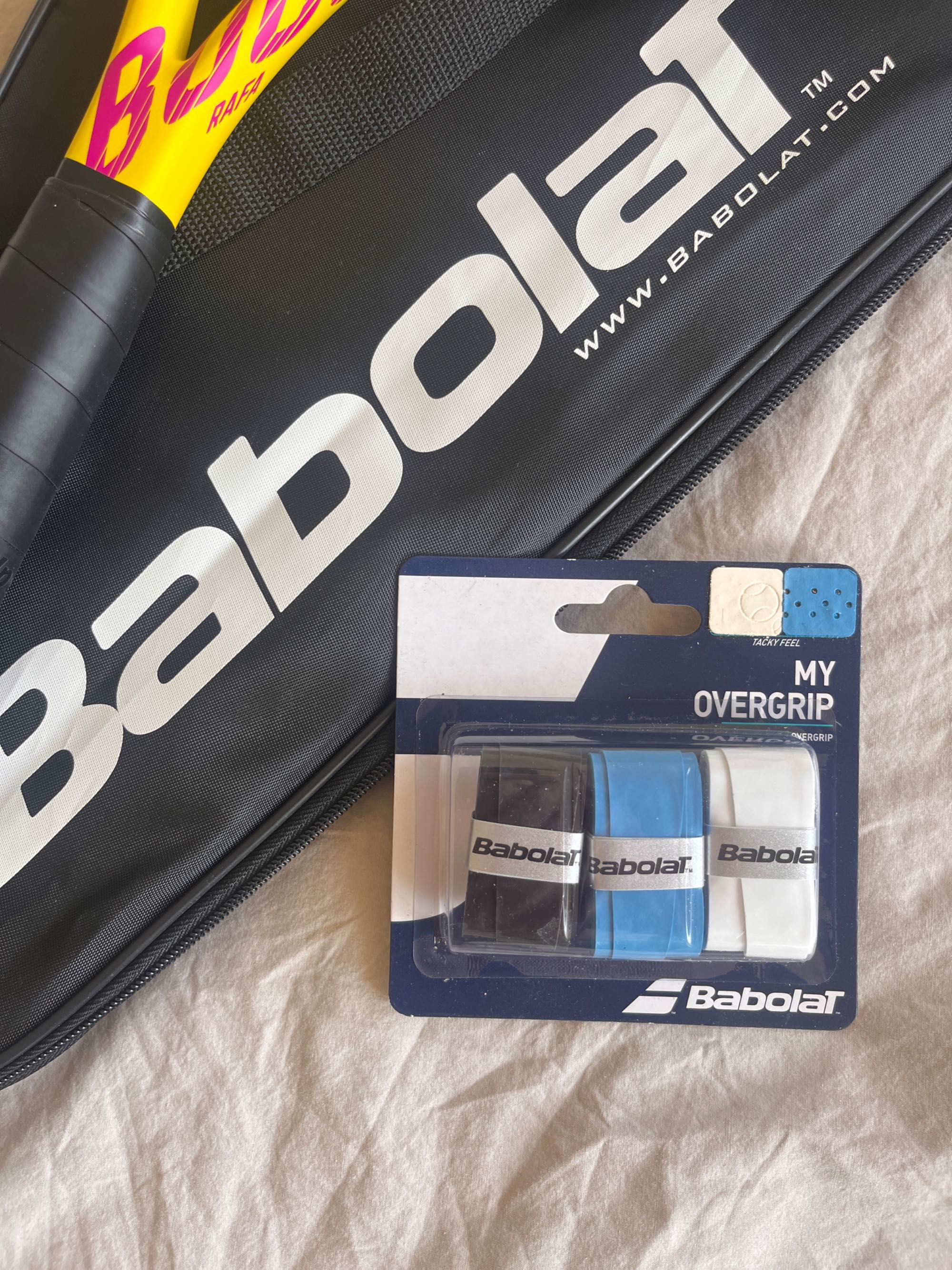 raquete de tênis Babolat boost by Rafa nova + bolsa e overgrip extra