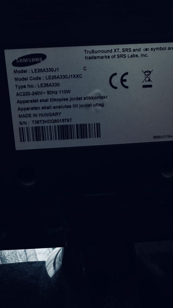 Telewizor  Samsung  LE26A330J1XXC