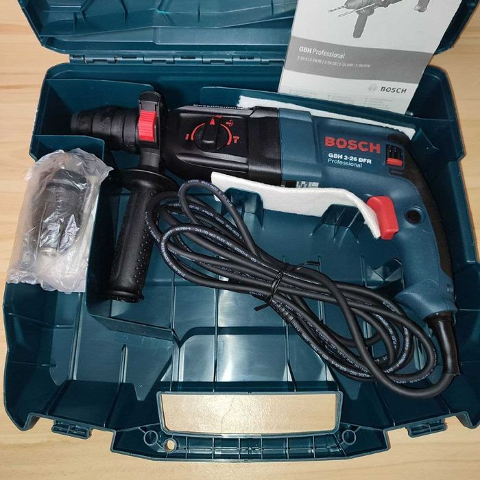 Перфоратор + буры Bosch GBH 2-26 DFR