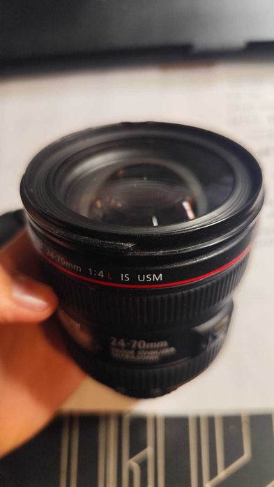 Canon EF 24-70mm 1:4L IS USM Ler descrição
