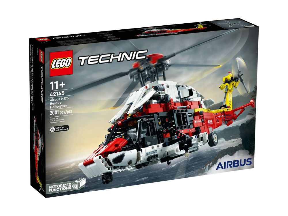 LEGO TECHNIC 42145 helikopter ratunkowy airbus